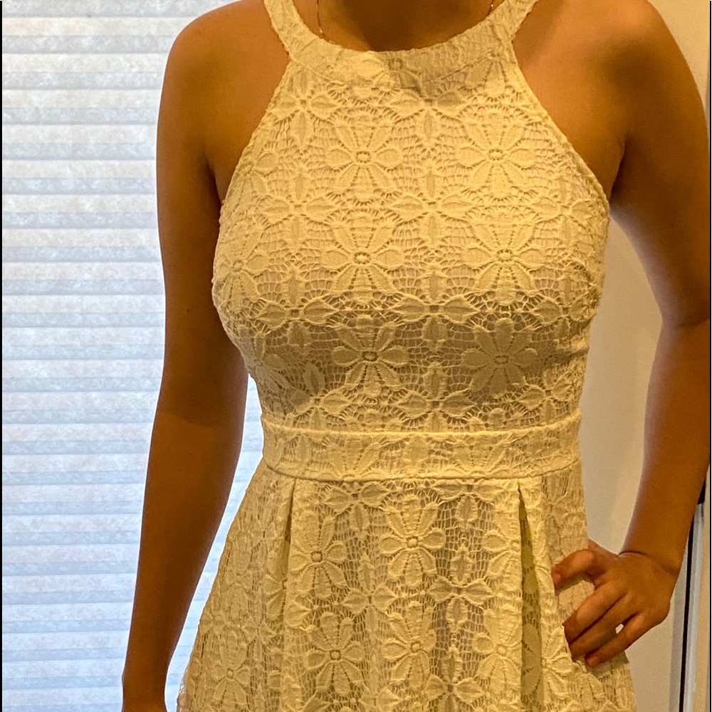 Off white summer dress